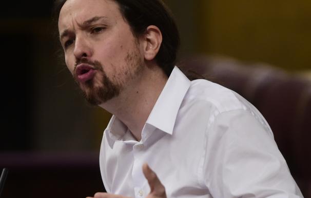 El líder del partido Podemos, Pablo Iglesias.