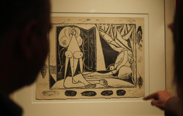 El deseo y la pasión de Picasso reflejados en una exposición en Buenos Aires
