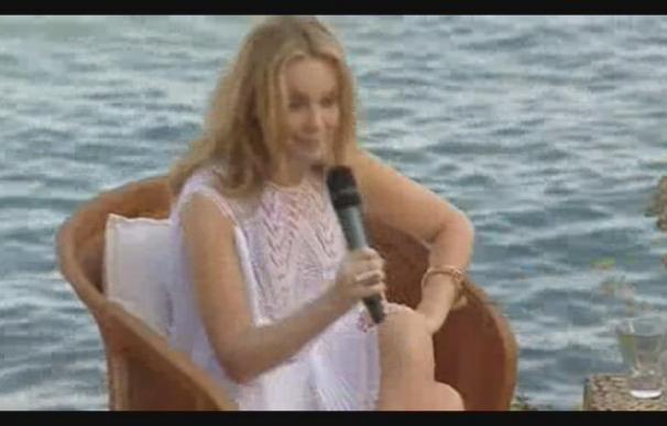 Kylie Minogue elige Ibiza para la presentación mundial de su nuevo disco "Aphrodite"