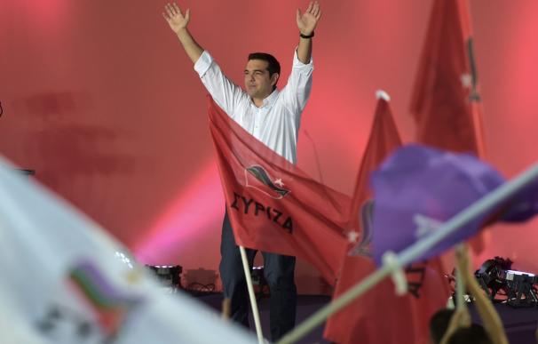 El primer ministro griego y candidato de Syriza a las elecciones, Alexis Tsipras