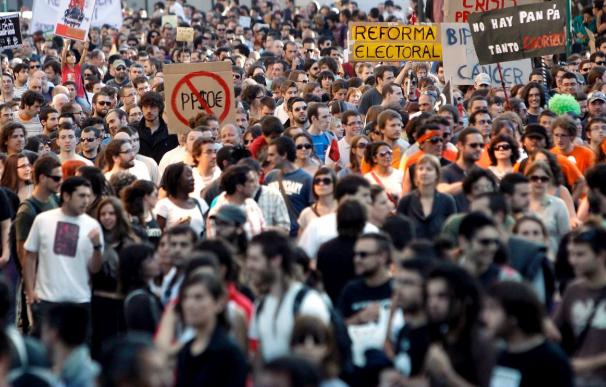 "Democracia real ya" mantendrá las protestas hasta la jornada de reflexión