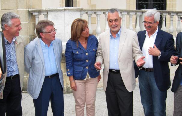Griñán reclama a Rajoy que pida perdón a los andaluces por el "maltrato" del PP a esta comunidad