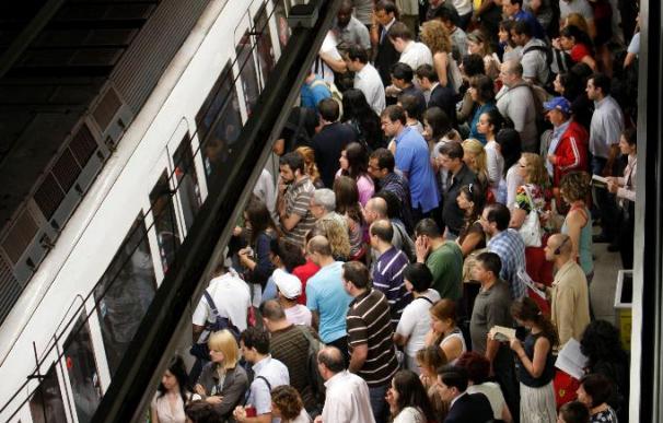 La Comunidad de Madrid cifra en el 38 por ciento el seguimiento de la huelga en el Metro