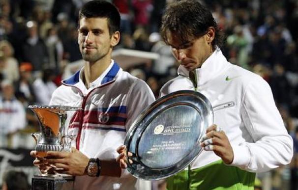 Djokovic gana su cuarta final a Nadal, esta vez en Roma