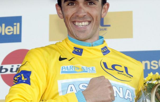 El ciclista Alberto Contador, Premio Cristóbal Gabarrón de Deportes 2010