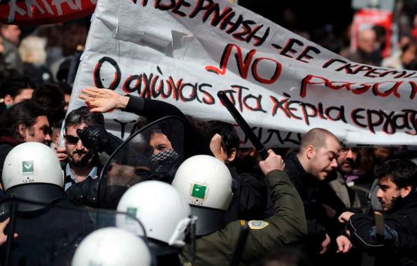 Nueva jornada de protestas en Grecia contra las medidas de austeridad