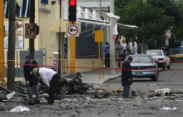 El ataque a policías en el norte de México fue un coche bomba