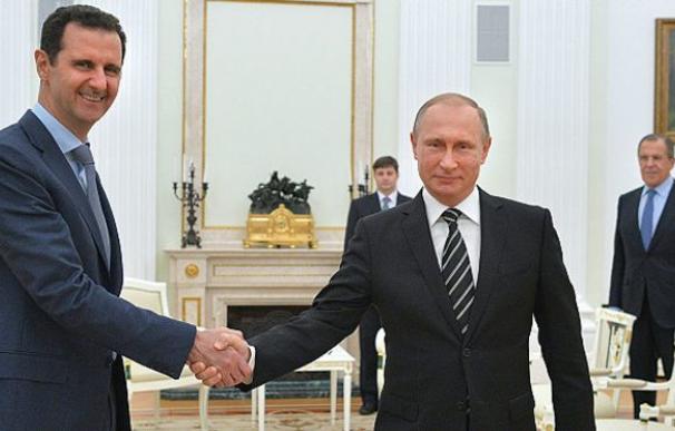 Validmir Putin y Bashar al Assad en una foto de archivo / AFP