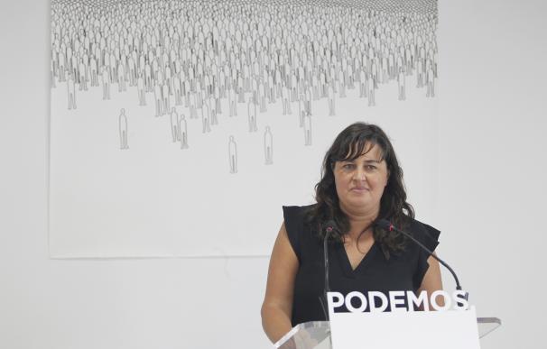 Auxiliadora Honorato, secretaria de Política Institucional de Podemos.