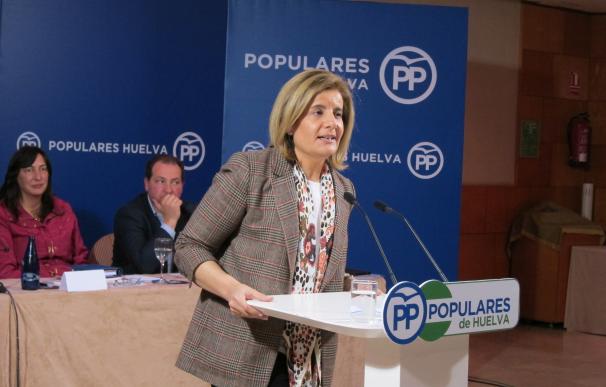 Báñez urge a formar un Gobierno "moderado" tras dos meses de "pérdida de tiempo" que "frenan" el empleo