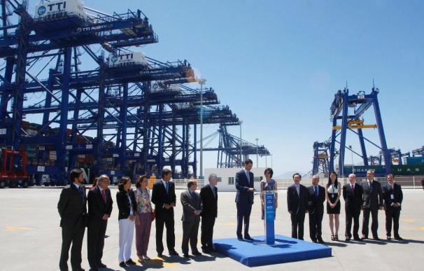 El Príncipe dice que TTIA hace del puerto de Algeciras un "referente mundial"