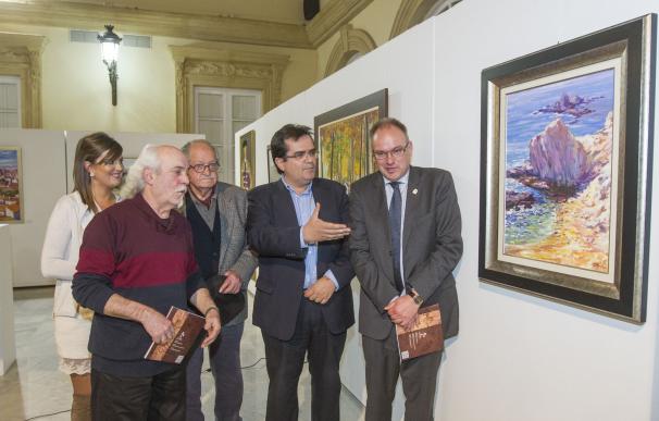 El Grupo Gabar expone medio centenar de obras de 33 artistas de Los Vélez en Diputación