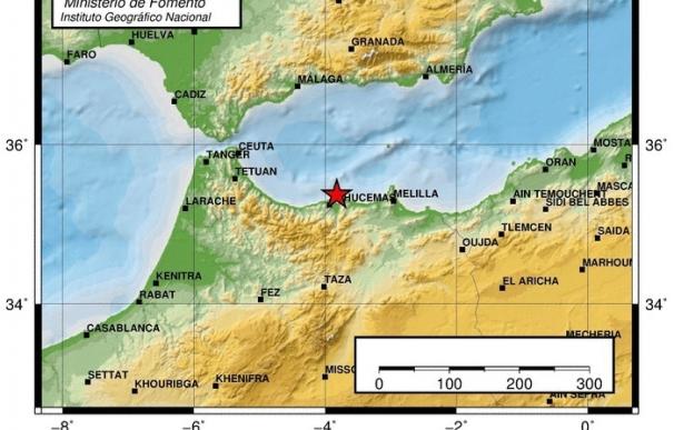 Melilla siente un terremoto de 4.5 grados con epicentro al sur del Mar de Alborán