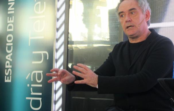 Ferran Adrià: "Quiero un país social al máximo pero también con ambición de ser brutalmente innovador"