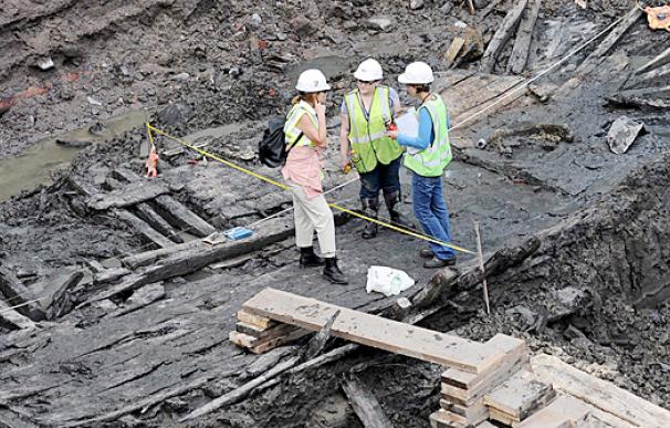 Encuentran los restos de un navío del siglo XVIII en la 'zona cero' de Manhattan