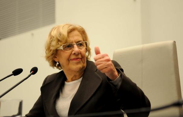 Carmena pide al Congreso que tome "ejemplo" de la investidura del Gobierno municipal de Madrid