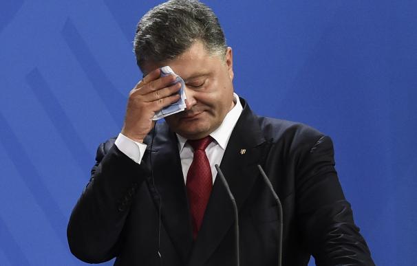 El presidente de Ucrania Petro Poroshenko en una imagen de archivo