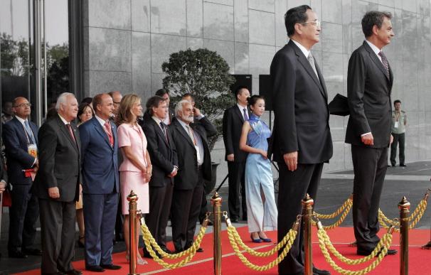 Zapatero presenta en Shanghái una España con "fuerza" y de futuro