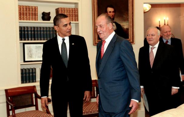 Obama felicita al rey Juan Carlos I por su "histórico" reinado