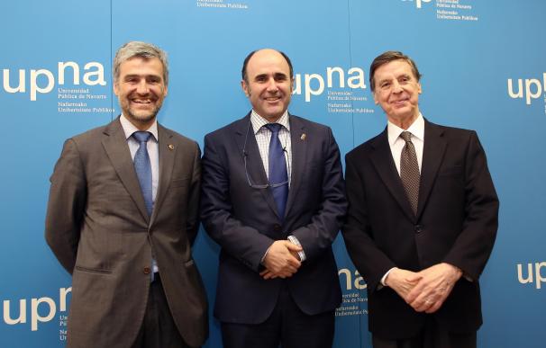 Gobierno, UPNA y Universidad de Deusto trabajarán en común para impulsar proyectos estratégicos de Navarra