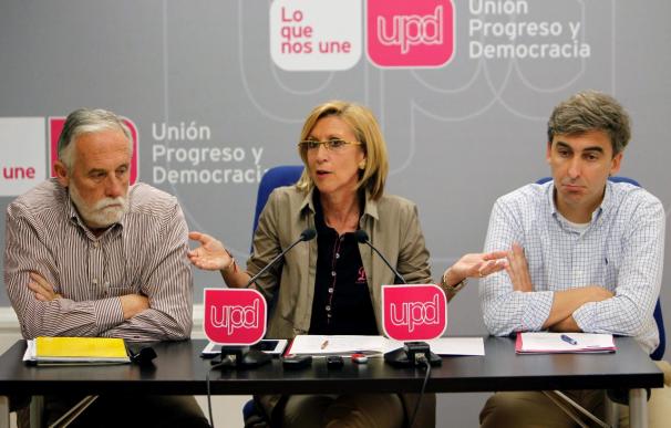UPyD no entrará en los 26 municipios aunque pacte con PP o PSOE