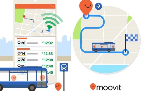 La 'app' de transporte público Moovit incluye accesibilidad para ciegos
