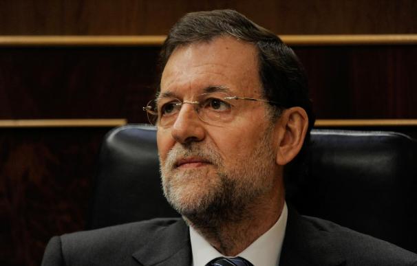 Mariano Rajoy en una sesión del Congreso
