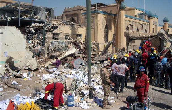 Al menos 56 muertos y más de 100 heridos en una cadena de atentados contra chiíes en Irak