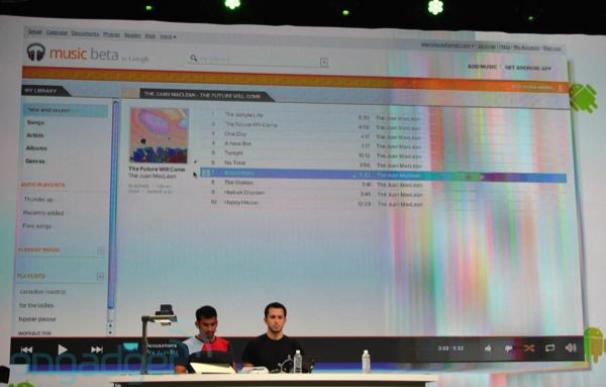Google presenta 'Music', su servicio de música en streaming
