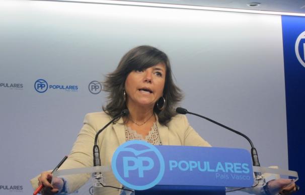 Llanos (PP) pide a Urkullu que "lidere" la adhesión al Pacto Antiyihadista del PNV y otros partidos que no lo firmaron