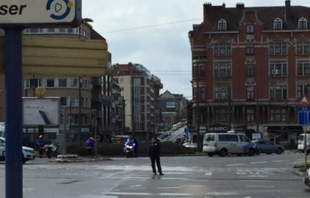 Registrada una fuerte explosión en una operación antiterrorista en el barrio de Schaerbeek