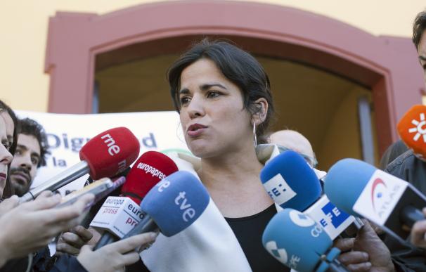 Teresa Rodríguez no busca construir una Marea andaluza y dice que los contactos de Podemos son "con la sociedad civil"