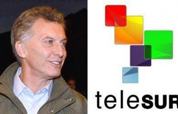 Macri abandona Telesur, el último lazo de Argentina con el chavismo. AFP/Facebook