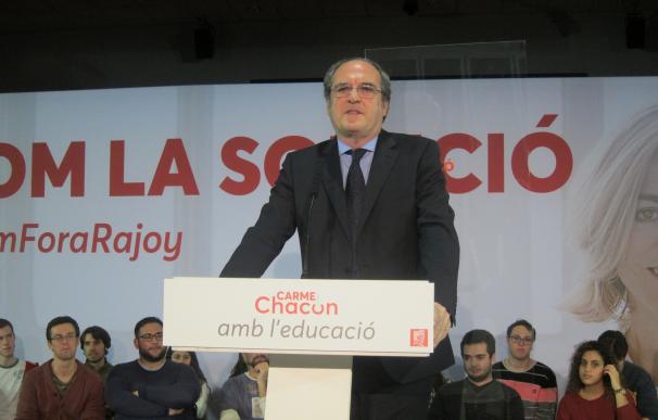 Gabilondo ve "muy bien" que se posponga el Congreso del PSOE