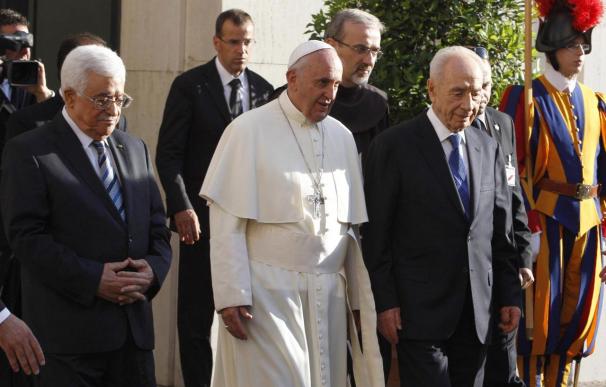 Israelíes y palestinos afirman ante el Papa estar listos para la paz