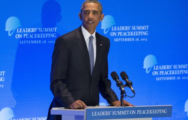 US President Barack Obama delivers remarks during
