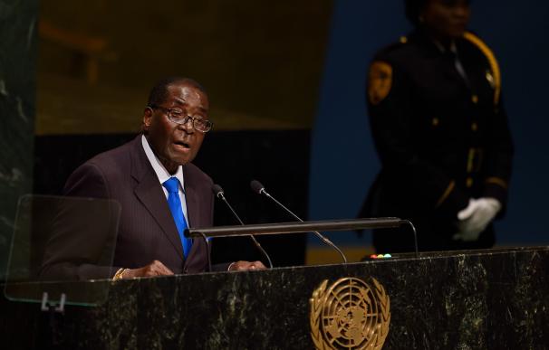 El presidente de Zimbabue, Robert Mugabe./AFP