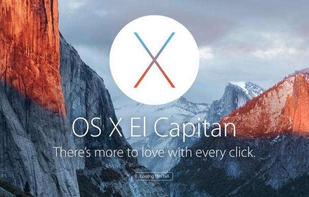 OS X El Capitan llegará el 30 de septiembre como actualización gratuita