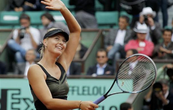 Sharapova y Kvitova jugarán la otra semifinal de Roland Garros