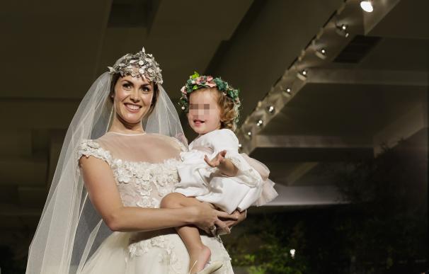 Prisicila de Gustin y la hija de Nieves Herrero se suben a la pasarela vestidas de novia
