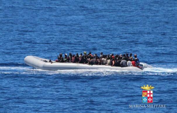 Rescatados más de 2.500 inmigrantes en las últimas 24 horas en el Canal de Sicilia