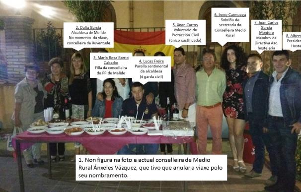 El PSdeG denuncia que la conselleira de Medio Rural organizó un viaje a Sicilia para "afines al PP" con fondos públicos