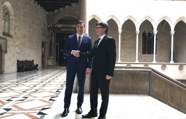 Sánchez apoya un diálogo Gobierno-Generalitat para "normalizar las relaciones"