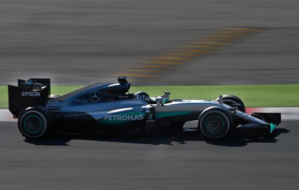 Mercedes AMG Petronas F1 Team's German driver Nico