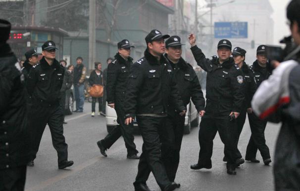 Gran despliegue de policía en Pekín para impedir las protestas