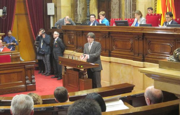 Puigdemont destaca que Ballarín deja huella espiritual, literaria y de "profundo" patriotismo