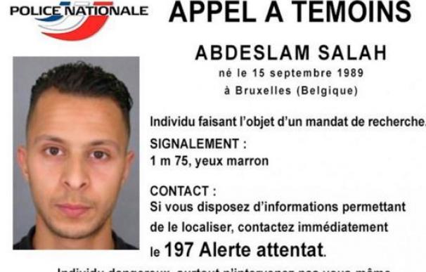 Salah Abdeslam, principal fugado en los atentados de París