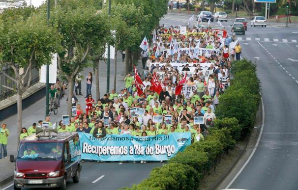 Augas de Galicia da 10 días de plazo al Ayuntamiento para que subsane los vertidos de la ría do Burgo