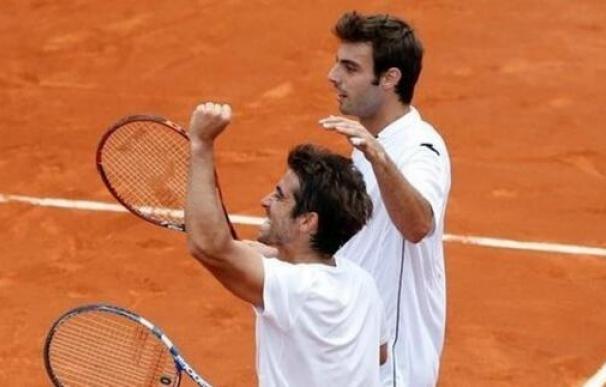 Marcel y Marc, en la final de Roland Garros