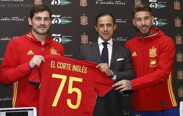 Emidio Tucci (El Corte Inglés) vestirá a la selección española de fútbol hasta 2018
